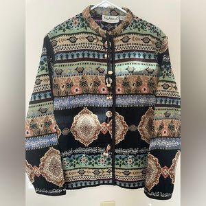 Tapestry tribal jacket 2XL